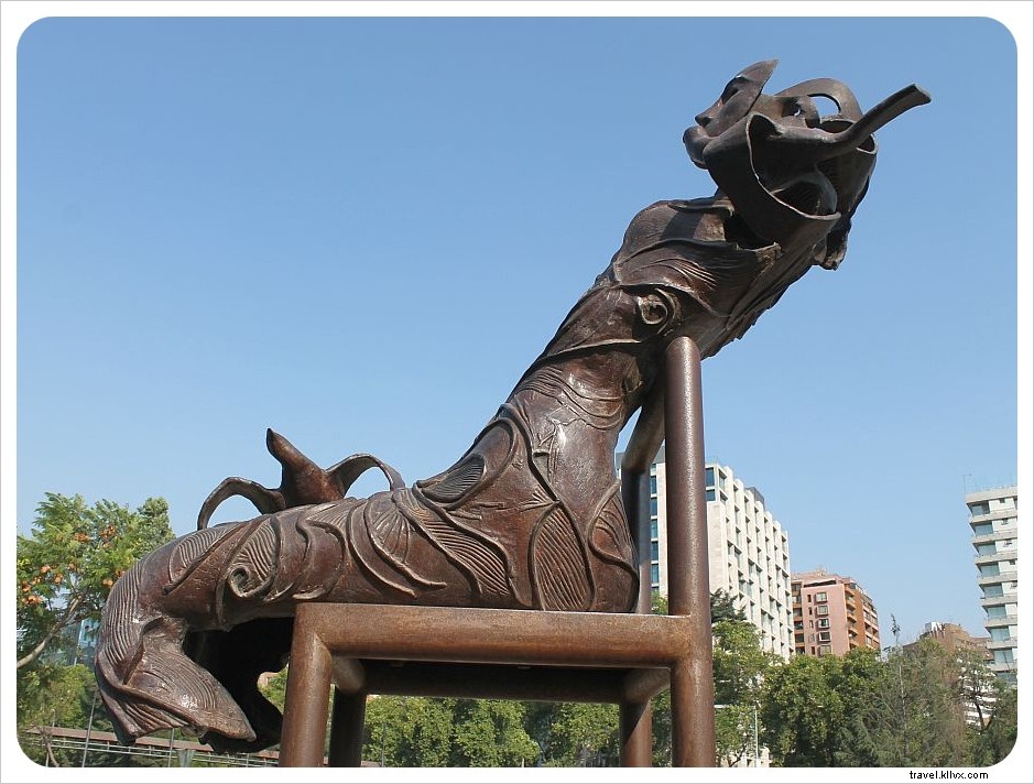Sculptures de Santiago – Un reportage photo