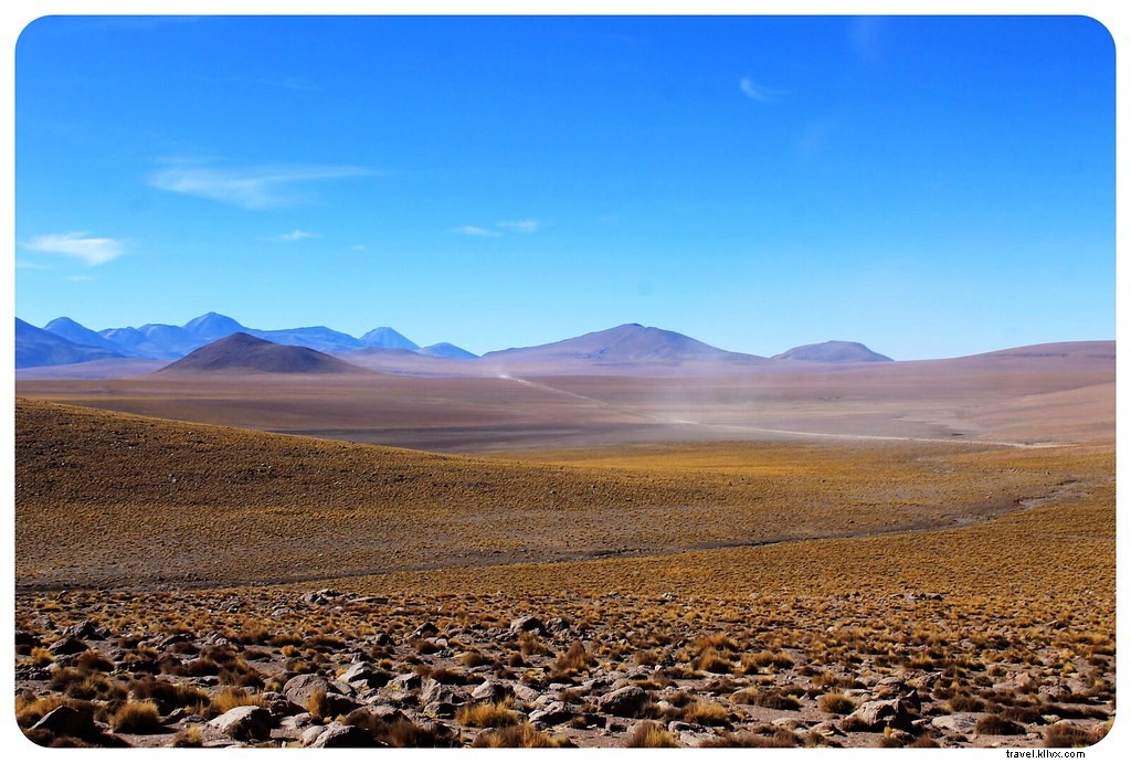 Los paisajes de otro mundo del desierto de Atacama en Chile
