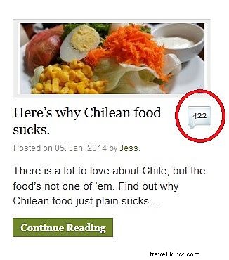 Comment bouleverser une nation entière :pourquoi les Chiliens pensent que nous SUCK !