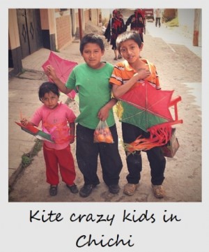 Polaroid della settimana:Kite pazzo a Chichicastenango