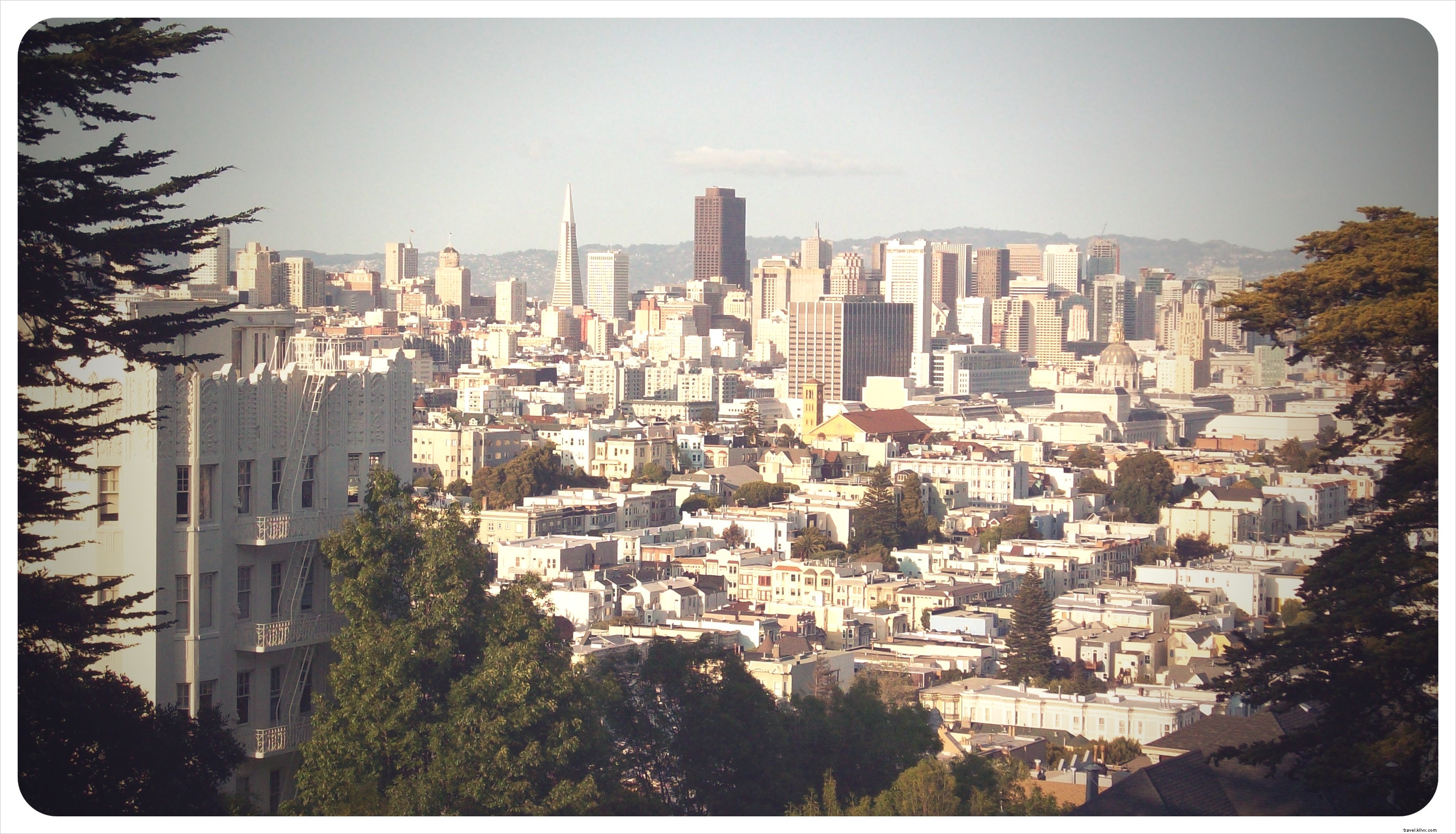 Vistas desde arriba:San Francisco