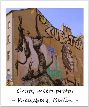 Polaroid da semana:Gritty encontra-se bonita em Berlim Kreuzberg