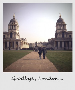 Polaroid de la semaine – Au revoir, Londres…