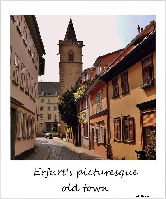 Polaroid da semana:pitoresca Erfurt, Alemanha