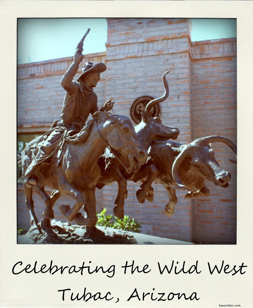 Polaroid da semana:comemorando o faroeste em Tubac, Arizona