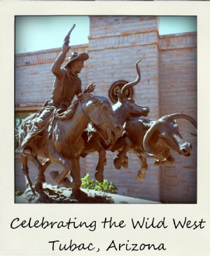 Polaroid da semana:comemorando o faroeste em Tubac, Arizona