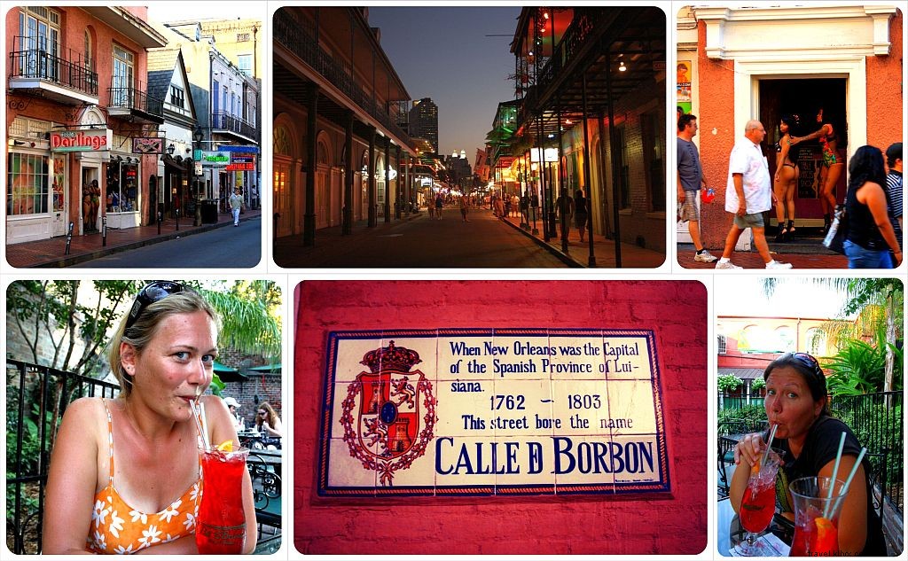 Vá além ... Bourbon Street, Nova Orleans