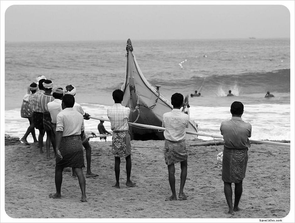 La dura vida de los pescadores del sur de la India