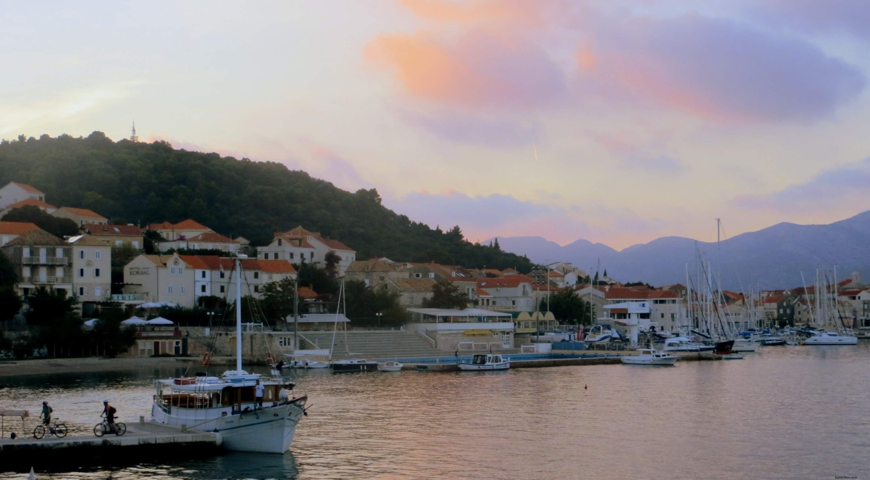 As belezas do litoral croata