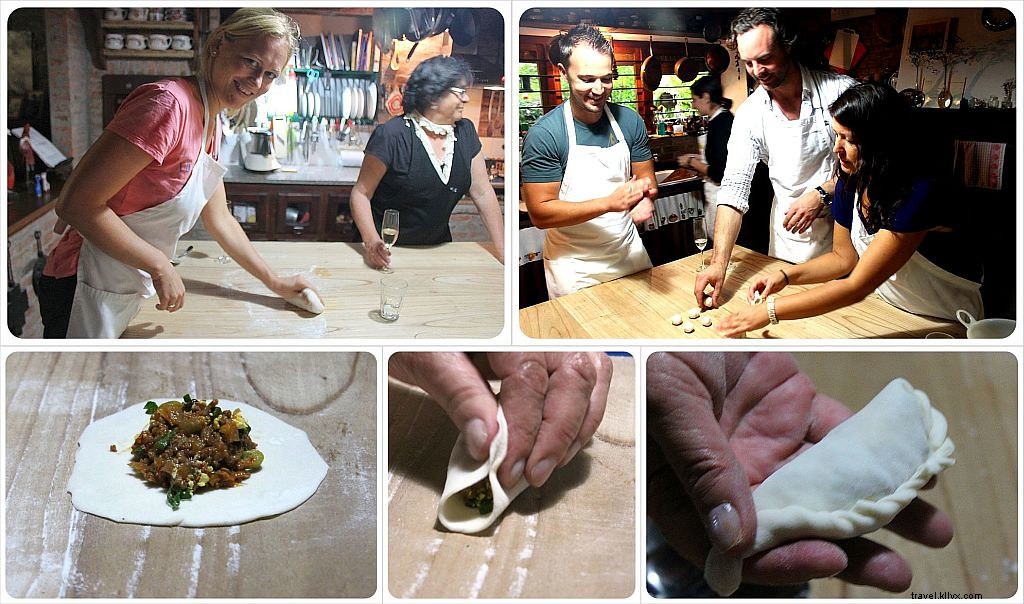 ブエノスアイレスのグルメ料理教室：テレシタとの料理
