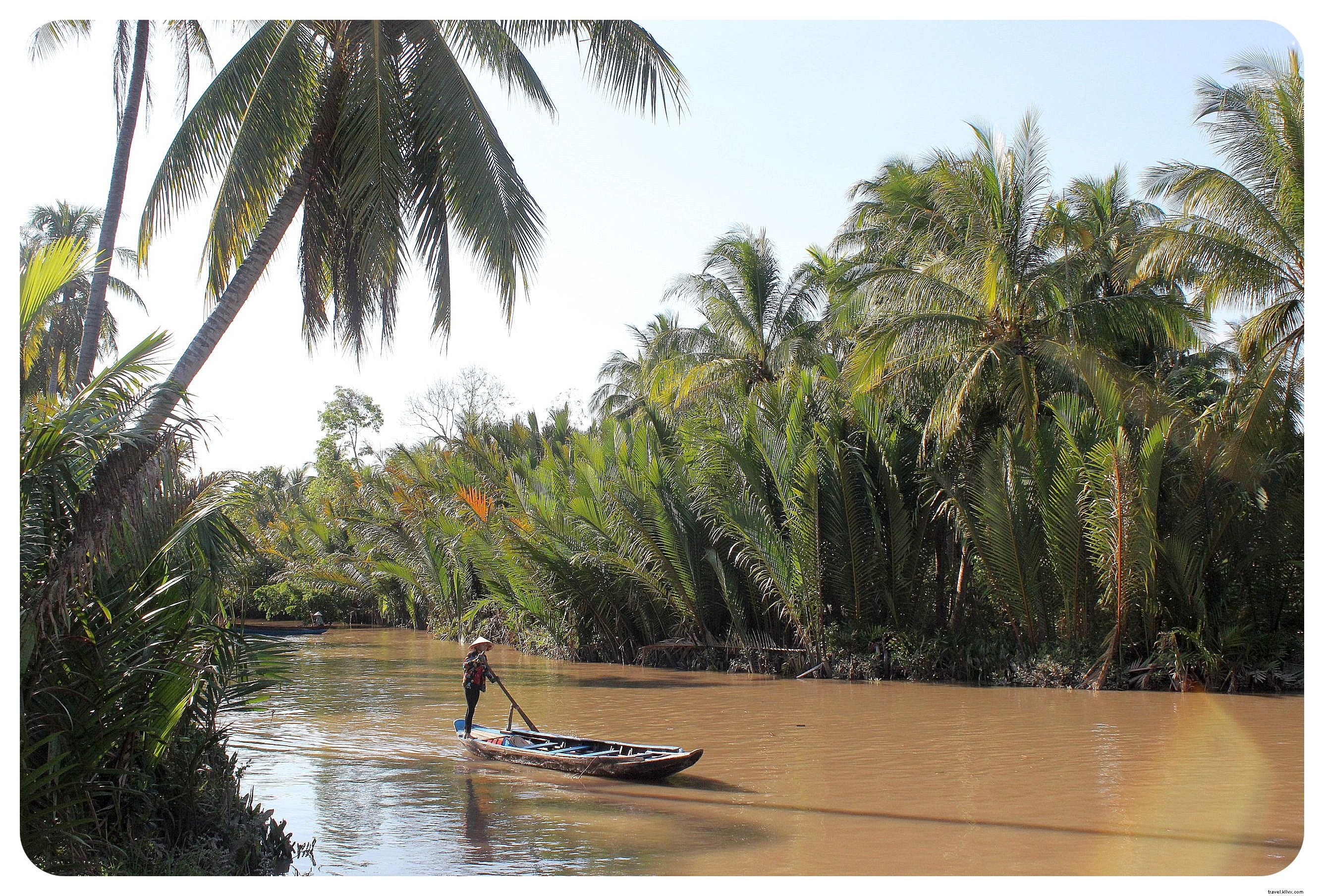 Delta do Mekong no Vietnã:mercados flutuantes e a vida no rio