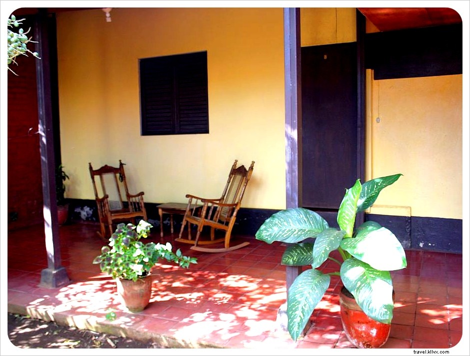 Conseil d hôtel de la semaine :Auberge El Colibri à Leon, Nicaragua