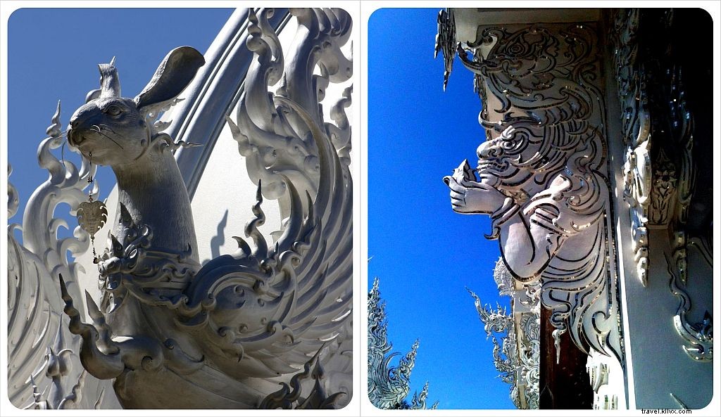 Il prossimo Gaudì? Tempio bianco straordinariamente strano a Chiang Rai, Tailandia