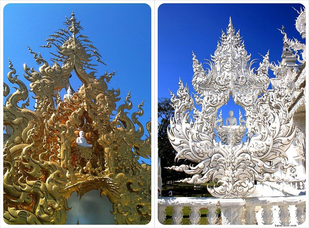 次のガウディ？チェンライの見事に奇妙な白い寺院、 タイ