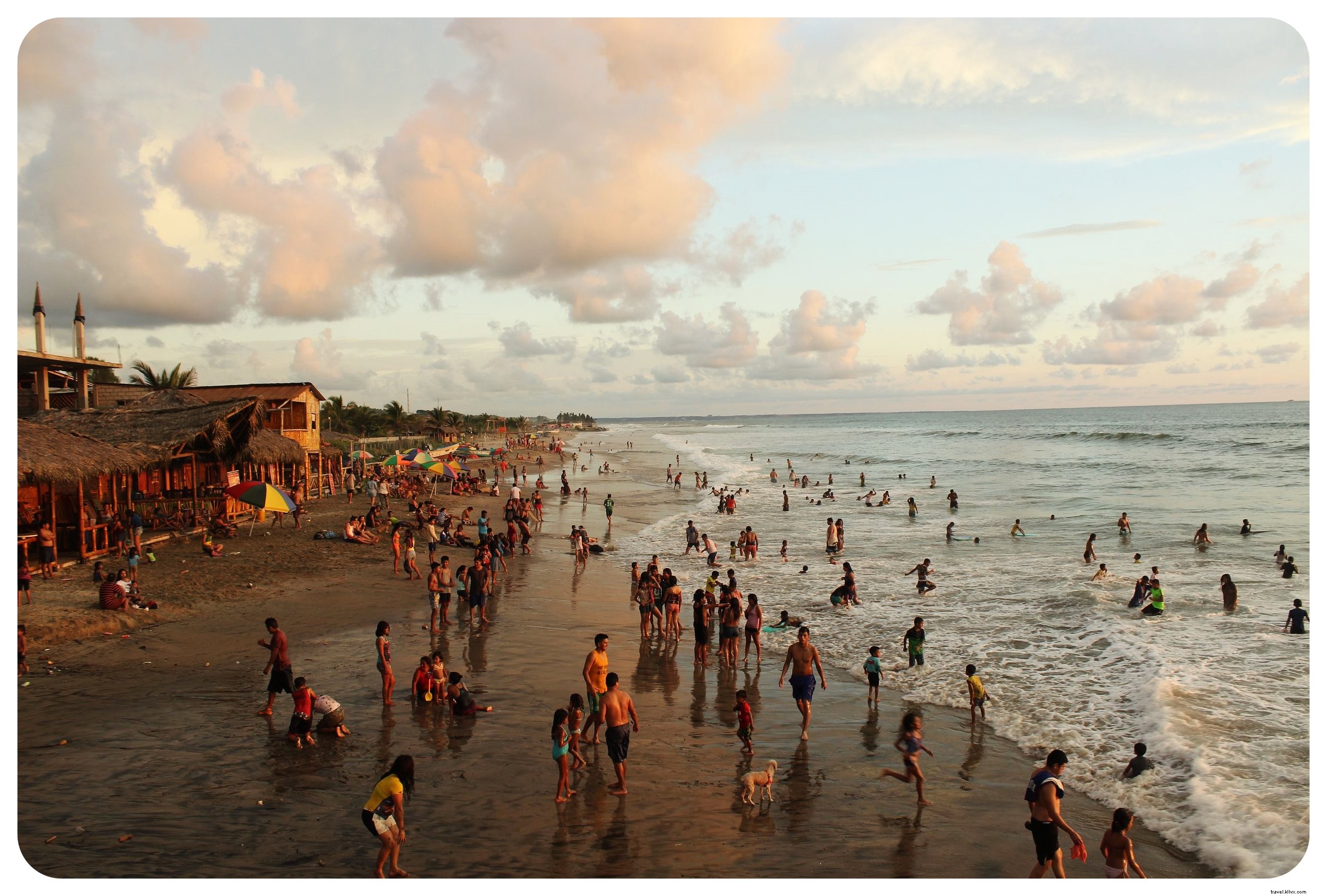 モンタニタ：私のエクアドルの夢のビーチを探しています