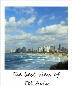 Polaroid de la semana:la mejor vista de Tel Aviv