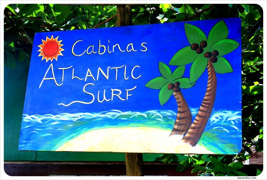 Conseil d hôtel de la semaine:Cabinas Atlantic Surf à Cahuita, Costa Rica