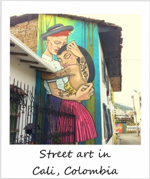 今週のポラロイド：カリのストリートアート、 コロンビア