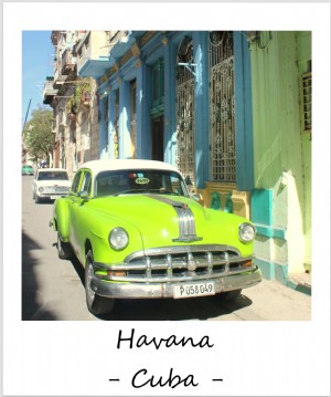 Polaroid de la semaine :le cliché classique de Cuba