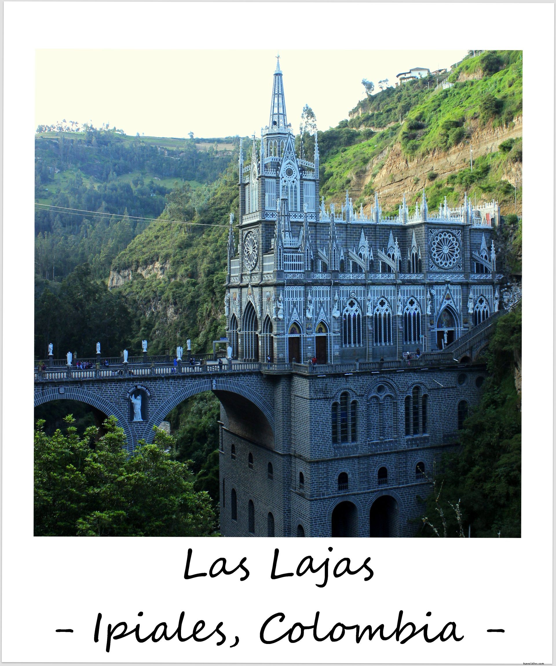 Polaroid della settimana:lo splendido Santuario di Las Lajas, Colombia
