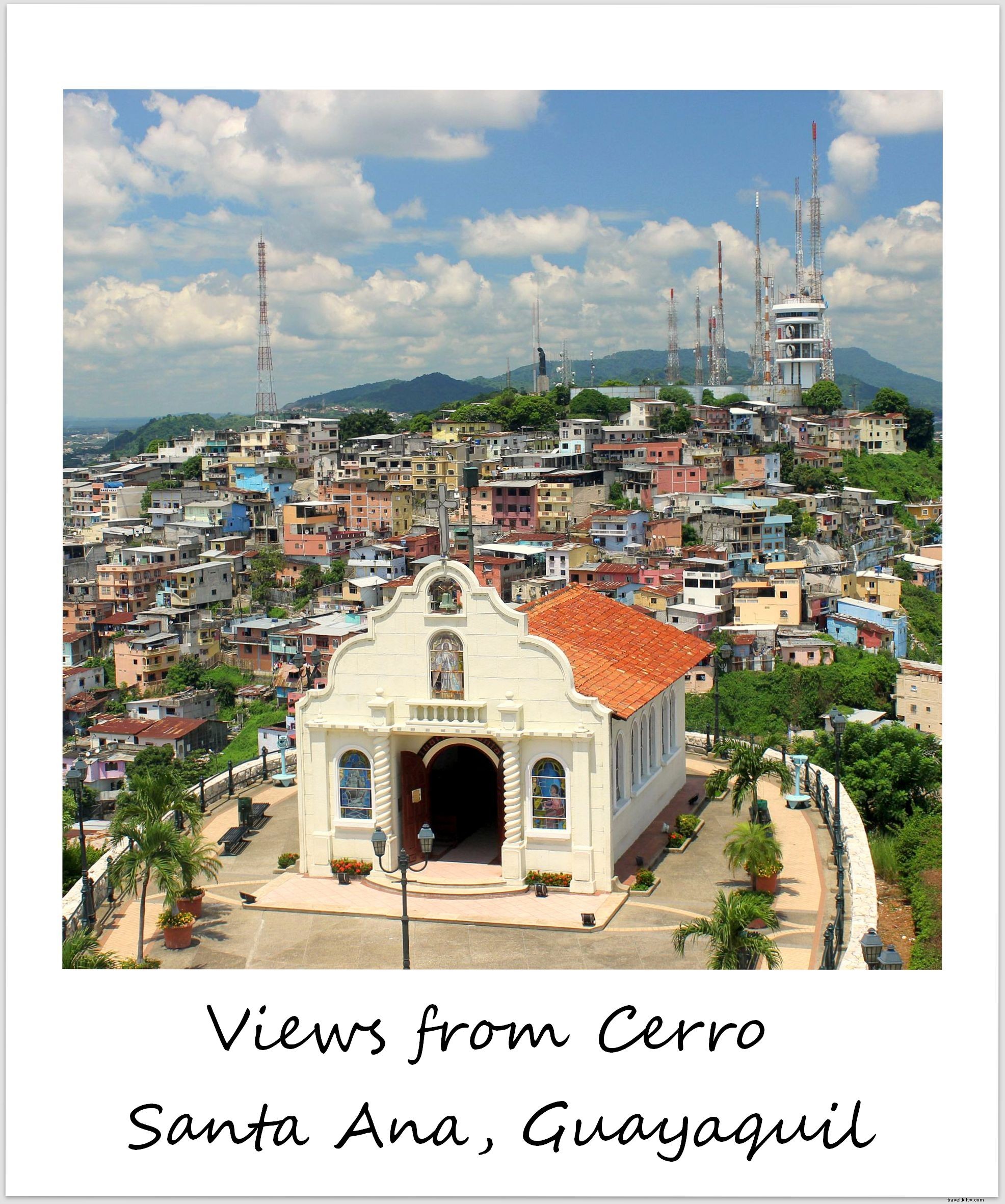 Polaroid da semana:Observando as vistas de Guayaquil, Equador
