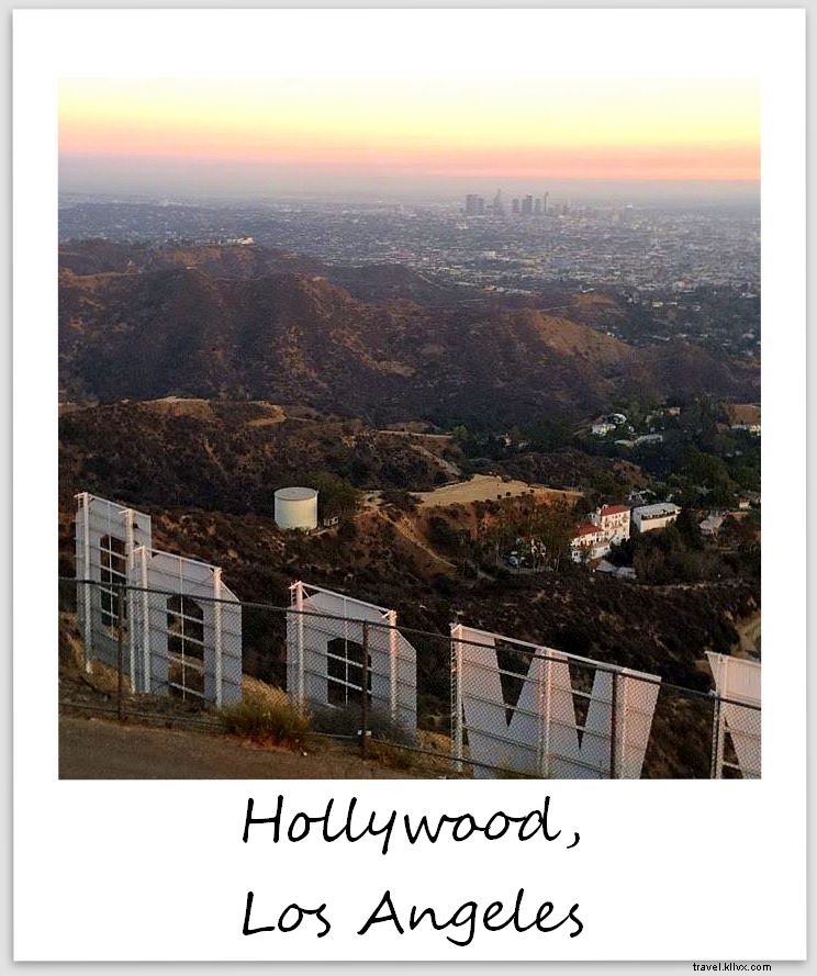 Polaroid della settimana:Los Angeles ai miei piedi