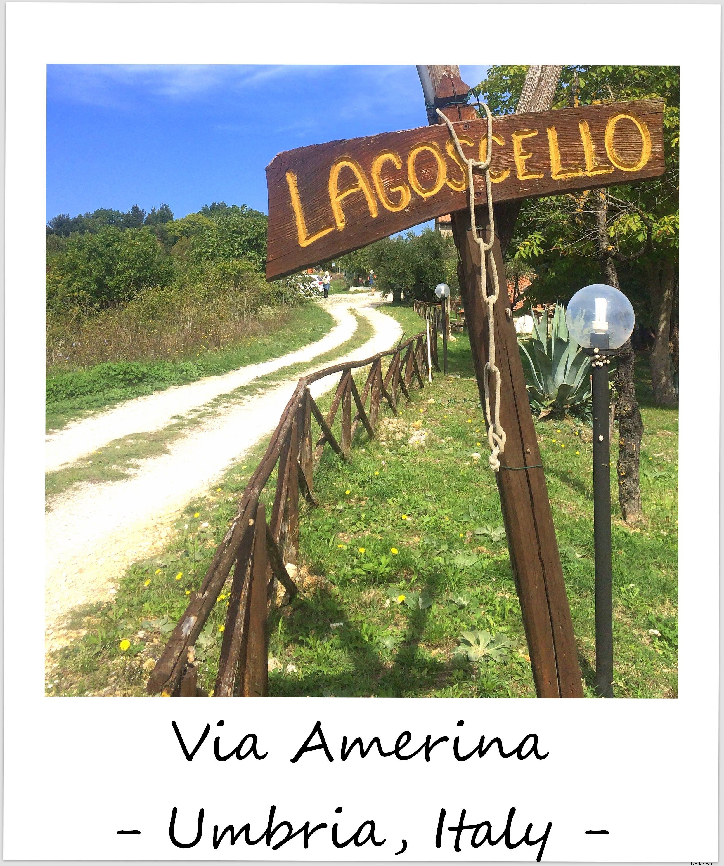 Polaroid della settimana:escursionismo sulla Via Amerina in Italia