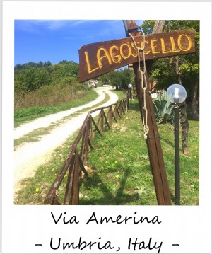 Polaroid de la semaine :Randonnée sur la Via Amerina en Italie