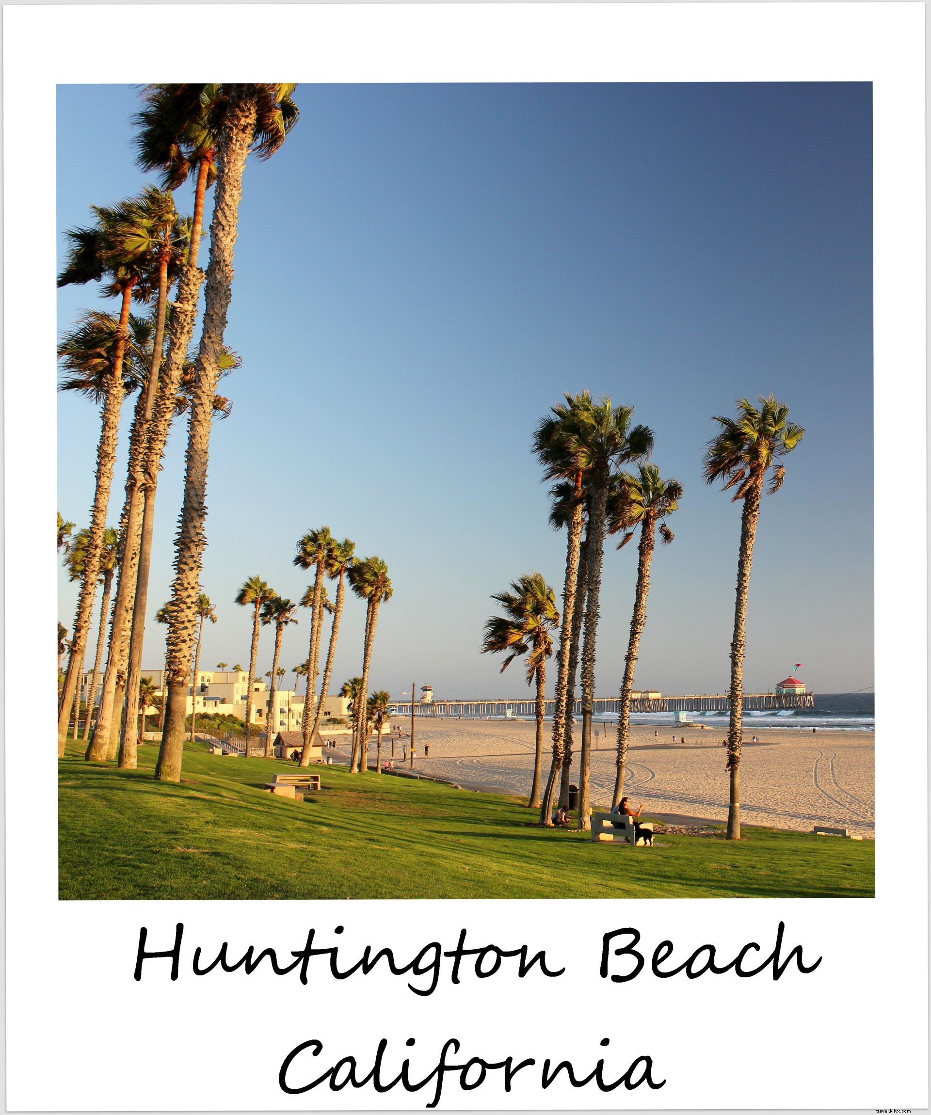 Polaroid de la semaine :Huntington Beach, Californie