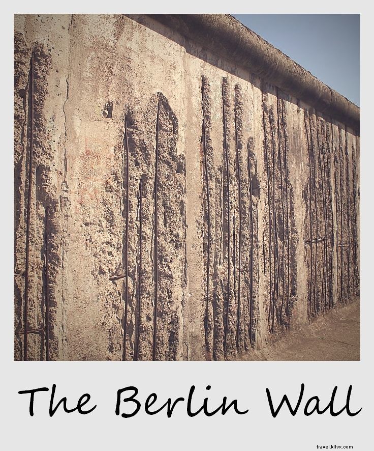 今週のポラロイド：ベルリンの壁