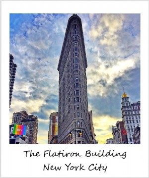Polaroid de la semaine :le magnifique Flatiron Building de New York