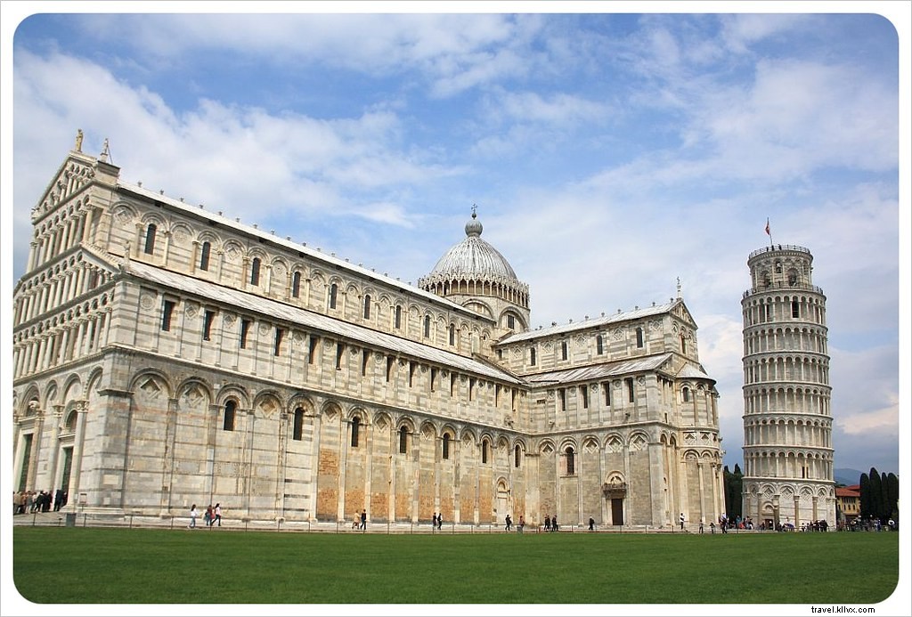Ve más allá ... La torre inclinada de Pisa