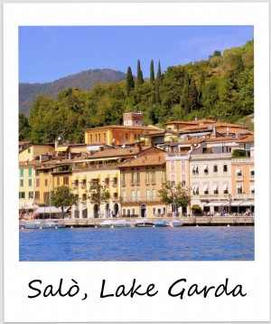 Polaroid da semana:uma cidade pitoresca no Lago de Garda