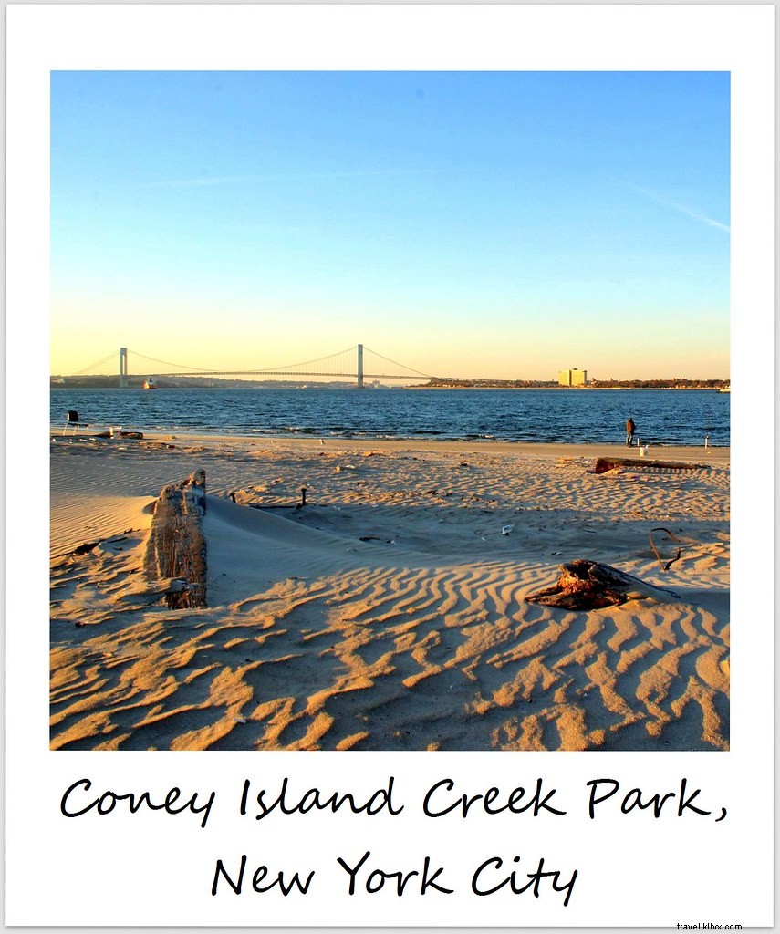 Polaroid da semana:dia de praia em Coney Island