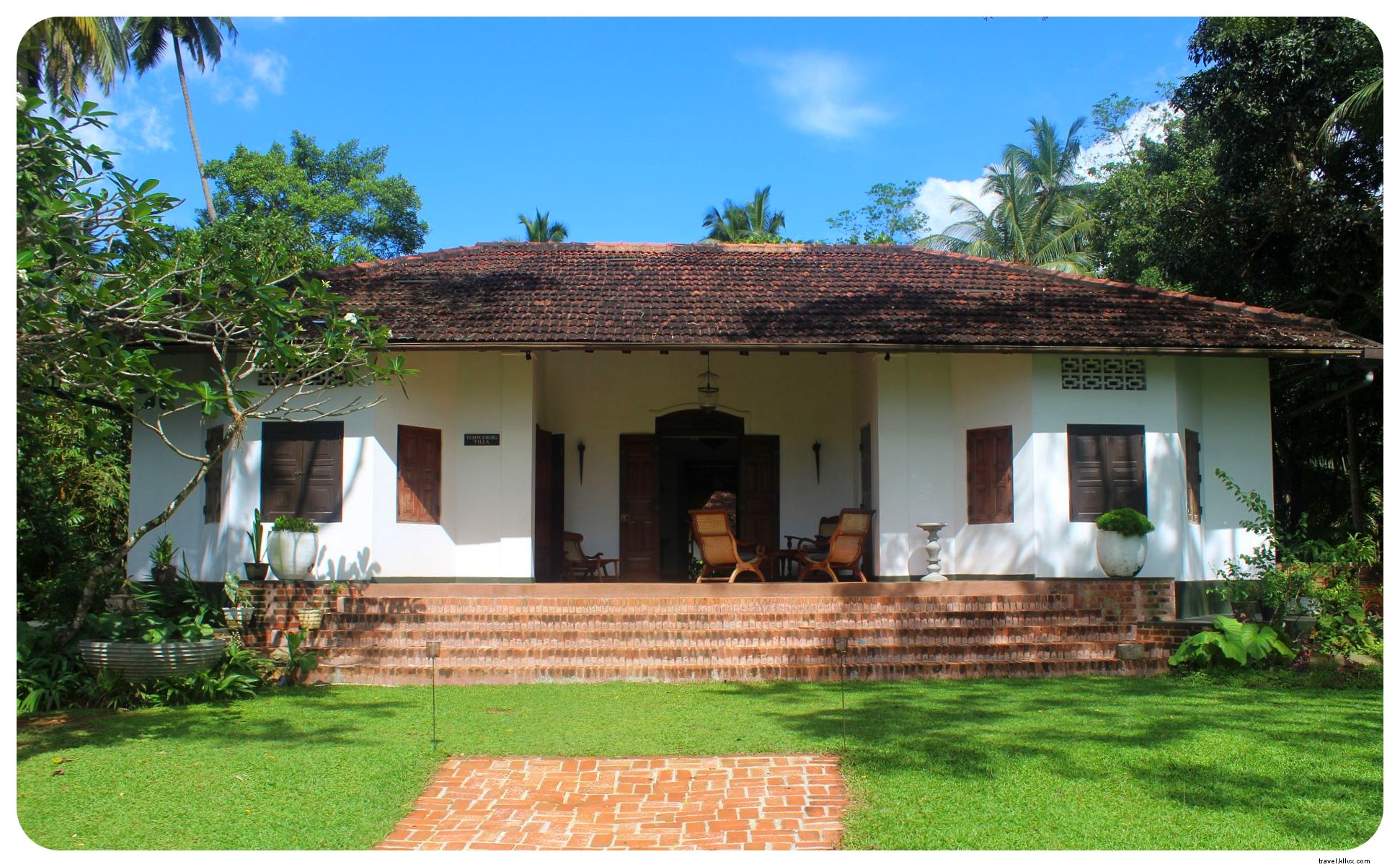 ゴールに滞在する場所、 スリランカ：Villa Templeberg