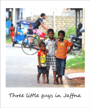 Polaroid de la semana:Los chicos de Jaffna