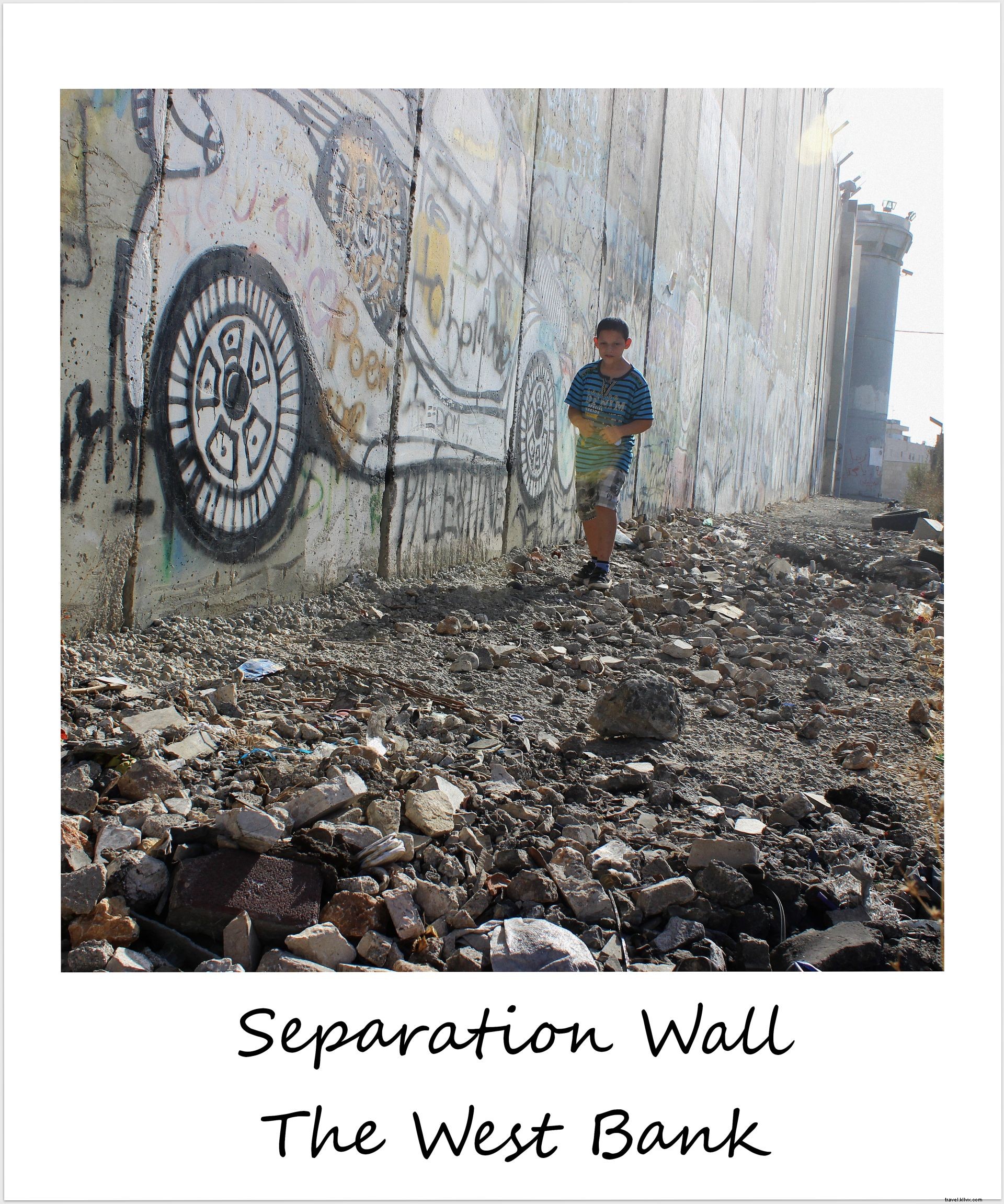 Polaroid de la semana:la vida detrás de un muro en Cisjordania