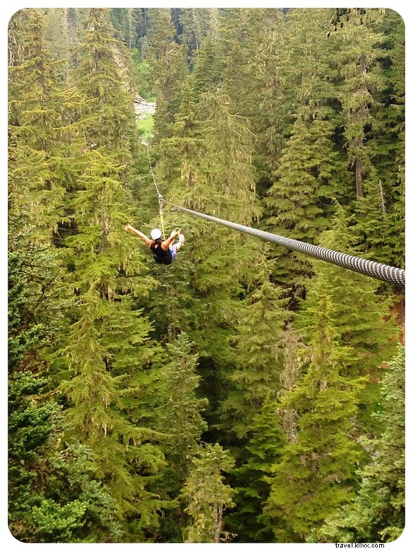 Face à ma peur des hauteurs à Whistler, Canada
