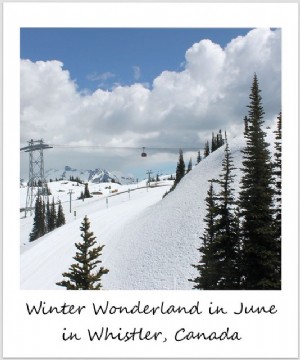 Polaroid minggu ini:Negeri ajaib musim dingin Whistler, Kanada