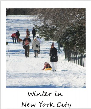 Polaroid de la semaine :Une journée d hiver à New York