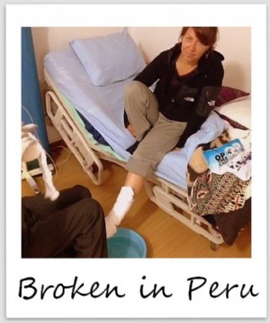今週のポラロイド：ペルーで壊れた