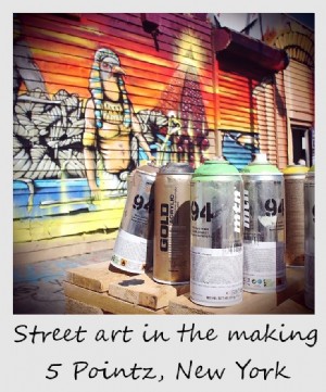 Polaroid della settimana:5 punti, La mecca della street art di New York City