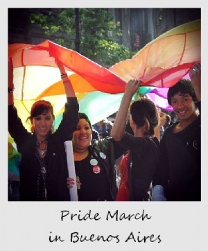 Polaroid de la semana:Marcha del Orgullo en Buenos Aires