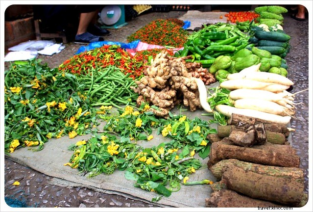 Ensaio fotográfico:os mercados do Laos