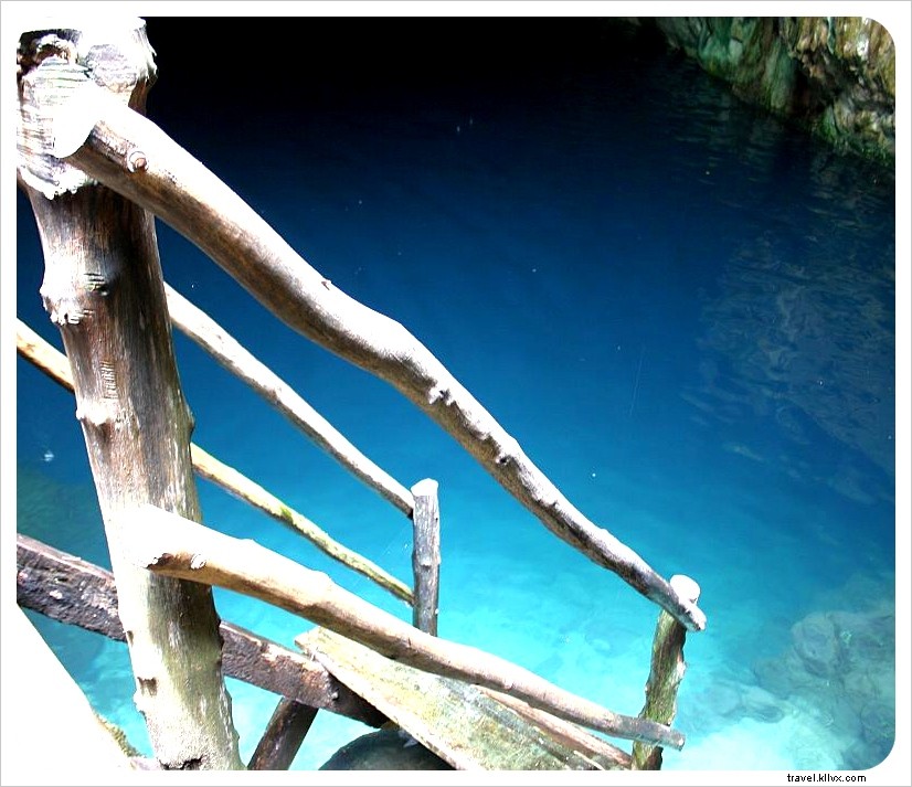 Les cenotes près de Cuzama ne sont pas Disneyland, mais la journée a une sensation magique qui lui est propre