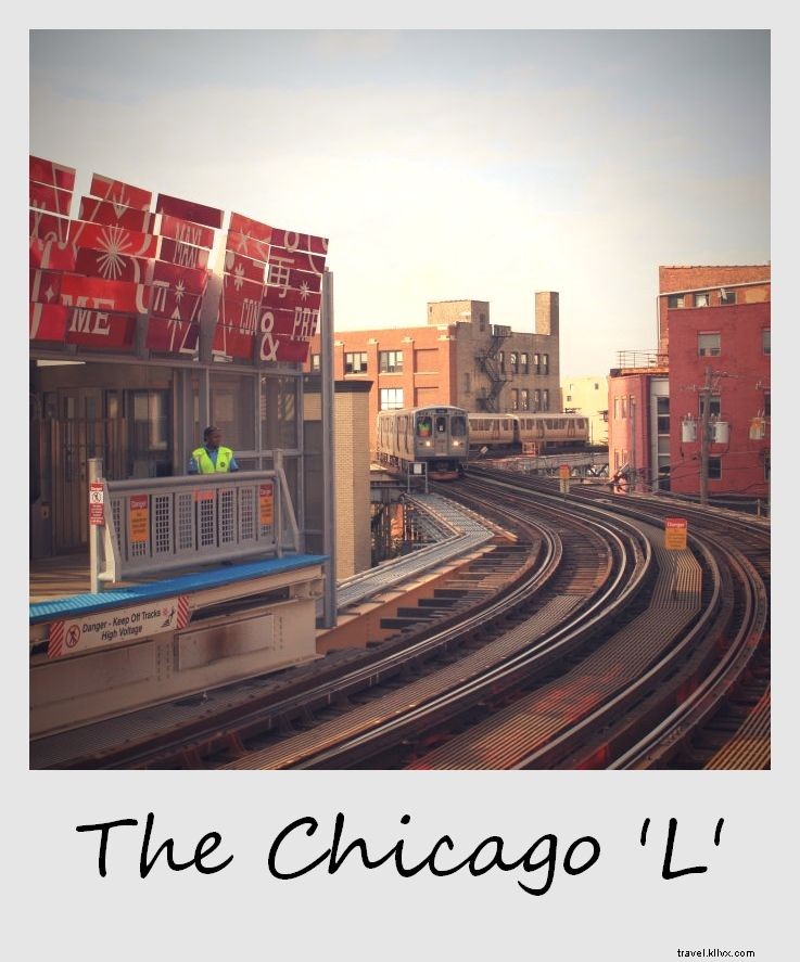 Polaroid da semana:o ‘L’ em Chicago, Illinois