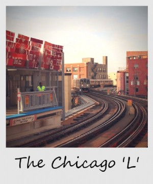 Polaroid de la semaine :Le « L » à Chicago, Illinois