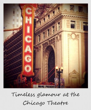 Polaroid de la semana:glamour atemporal en el Teatro de Chicago