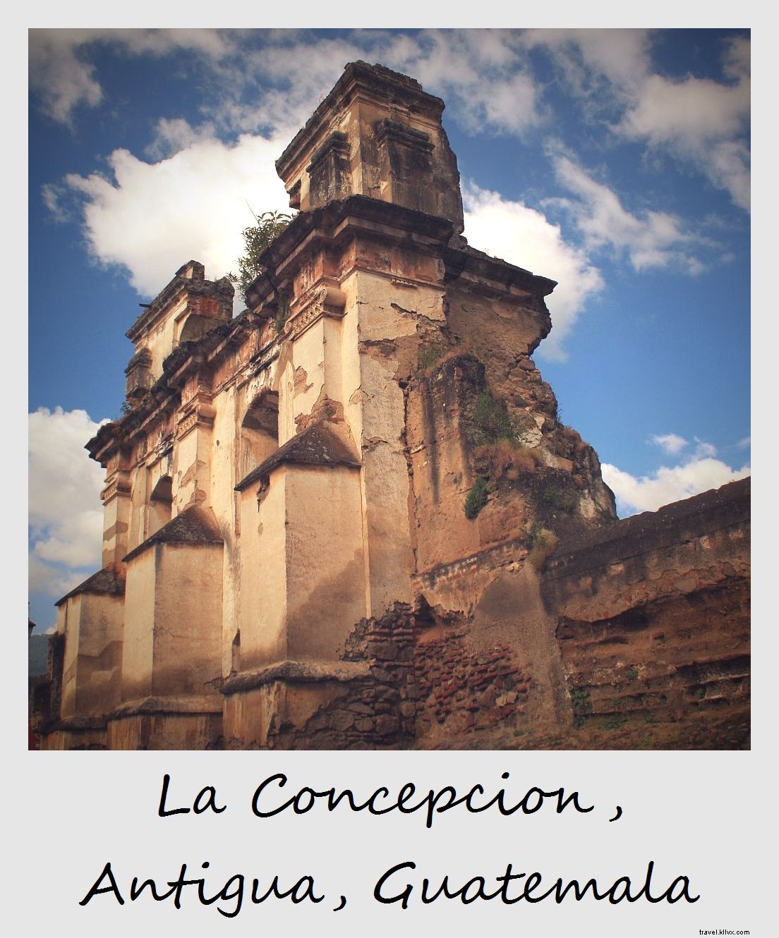 Polaroid minggu ini:La Concepcion di Antigua, Guatemala