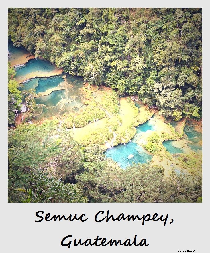 Polaroid minggu ini:Semuc Champey, Guatemala